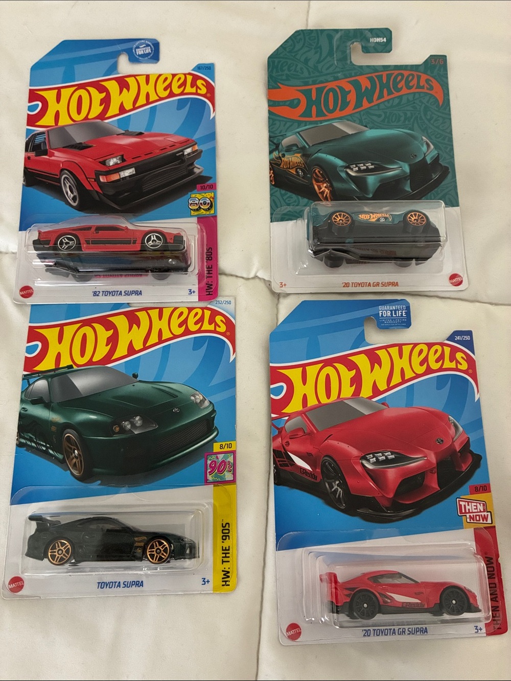 Toyota Supra Cars  - Red and Green Options